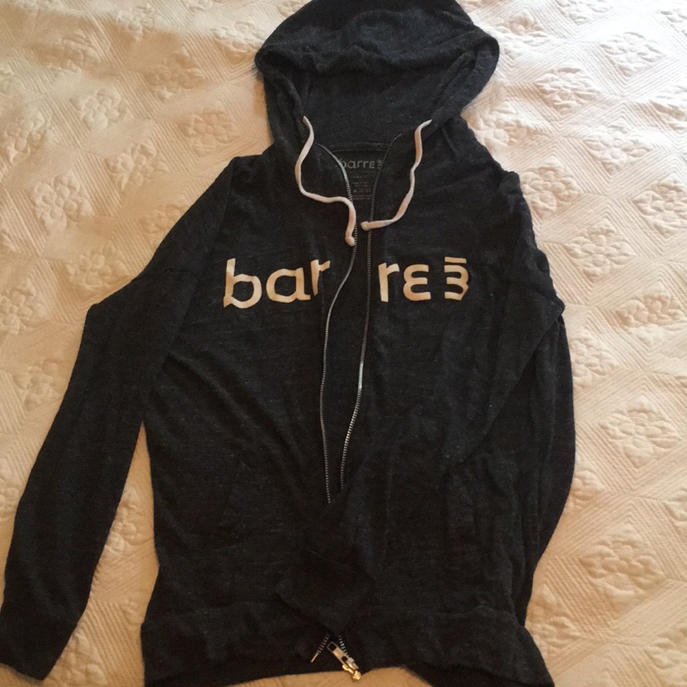 Barre3 hoodie size small